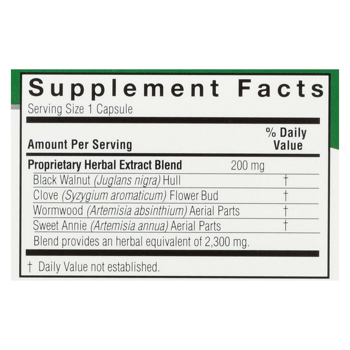 Nature's Answer Black Walnut and Wormwood Liquid Capsules (90 Count) - Cozy Farm