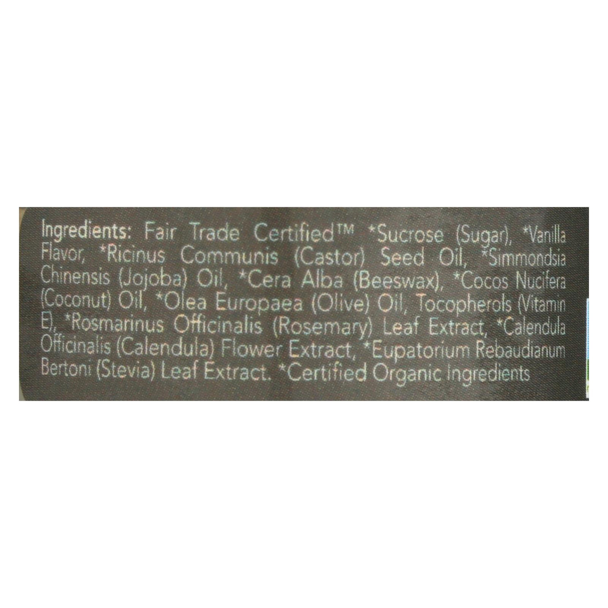 Ecolips Vanilla Bean Organic Lip Scrub - Pack of 6 - 0.5 Oz. - Cozy Farm