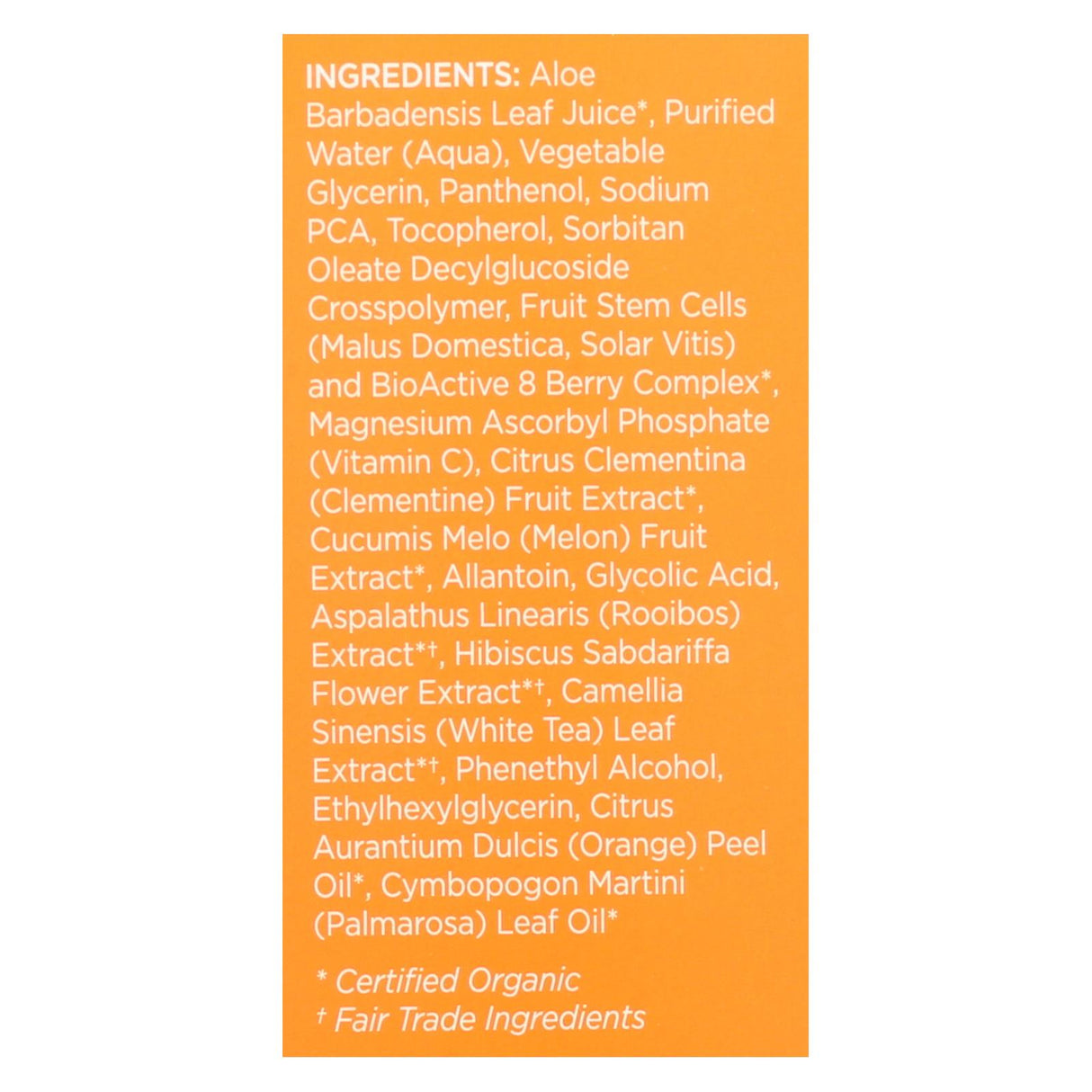 Andalou Naturals Brightening Clementine + C Illuminating Toner (6 Fl Oz) - Cozy Farm