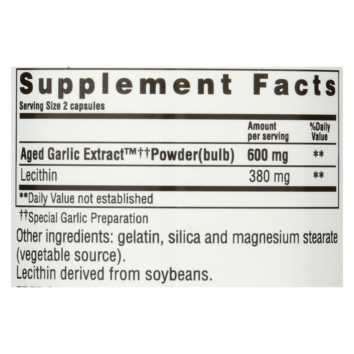 Kyolic Aged Garlic Extract Cholesterol Support Formula 104, 100 Capsules - Cozy Farm