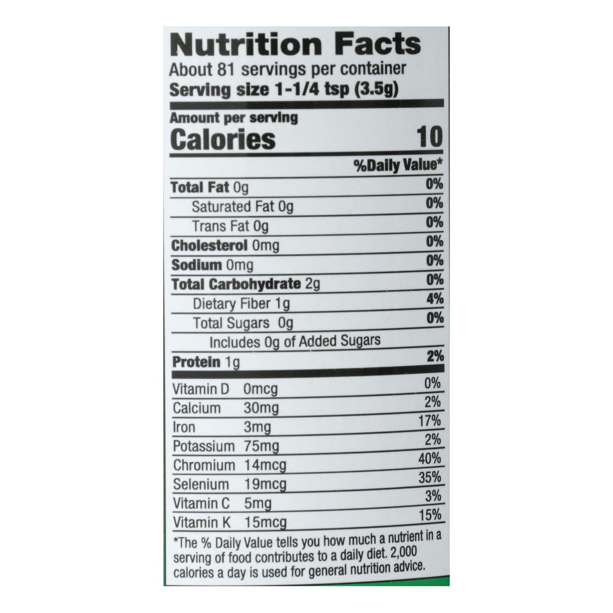 Pines International Premium Organic Alfalfa Powder - Cozy Farm