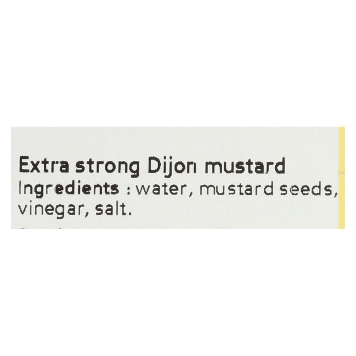 Beaufor Extra Strong Dijon Mustard, 7.05 Oz. (Pack of 12) - Cozy Farm