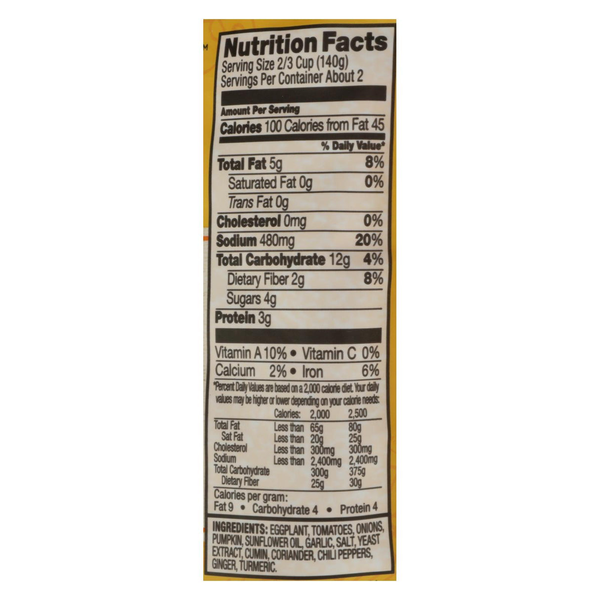 Tasty Bite Punjabi Eggplant Entree, Authentic Indian Cuisine (Pack of 6 - 10 oz) - Cozy Farm