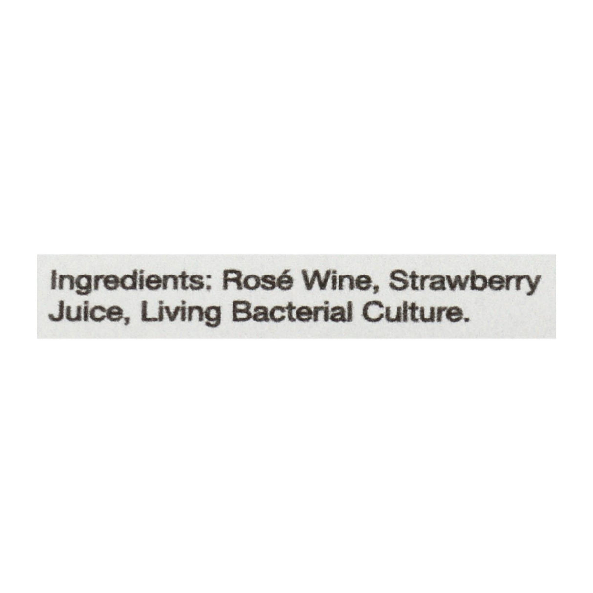 Acid League Living Vinegar Strawberry Rose (Pack of 6 - 12.7 Fl Oz.) - Cozy Farm
