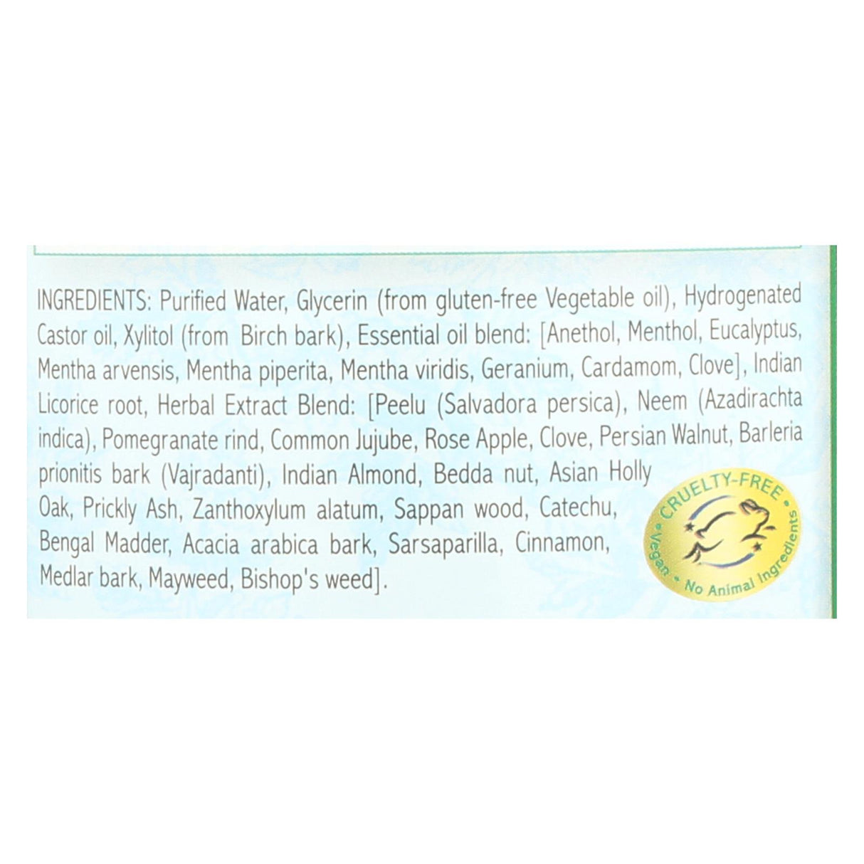 Auromere Ayurvedic Mouthwash Refreshing Herbal Flavor (16 Oz.) - Cozy Farm