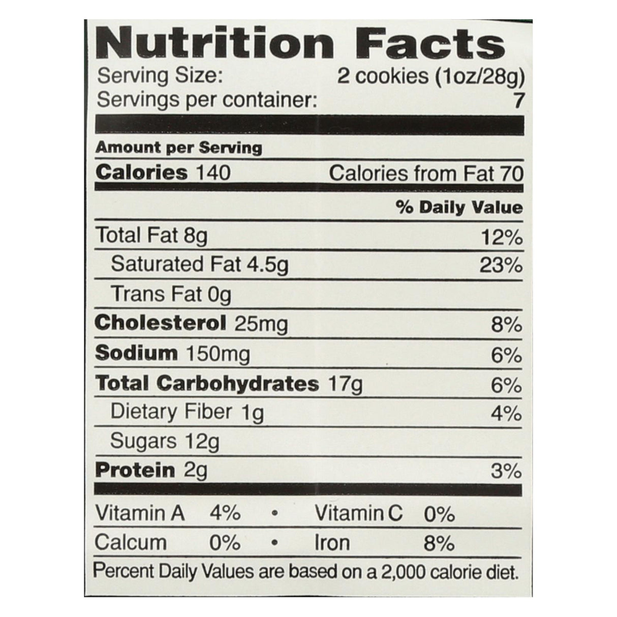 Tate's Bake Shop Chocolate Chip Cookies (12-Pack, 7 Oz. Each) - Cozy Farm