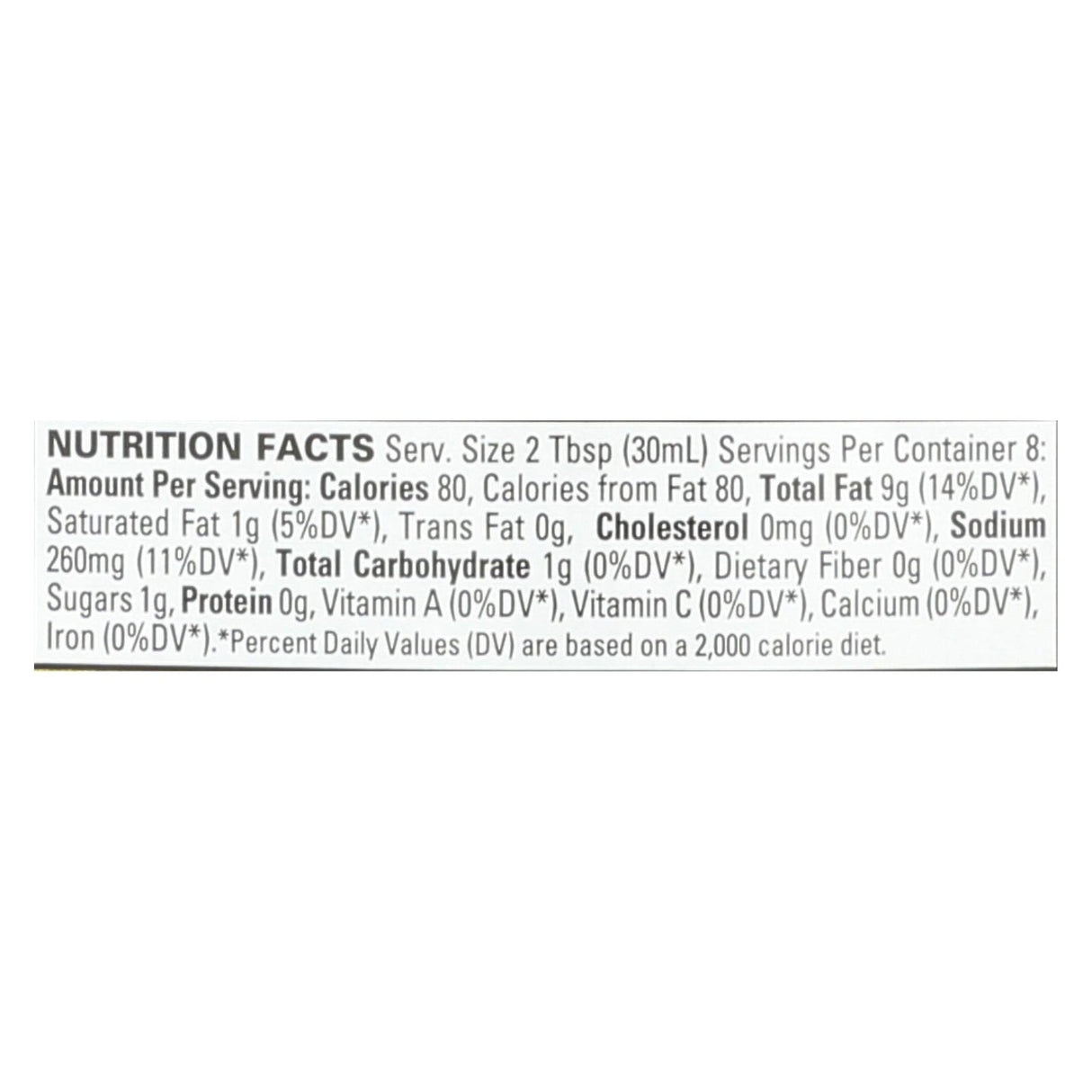 Organic Ville Balsamic Vinaigrette (Pack of 6 - 8 Fl Oz.) - Cozy Farm