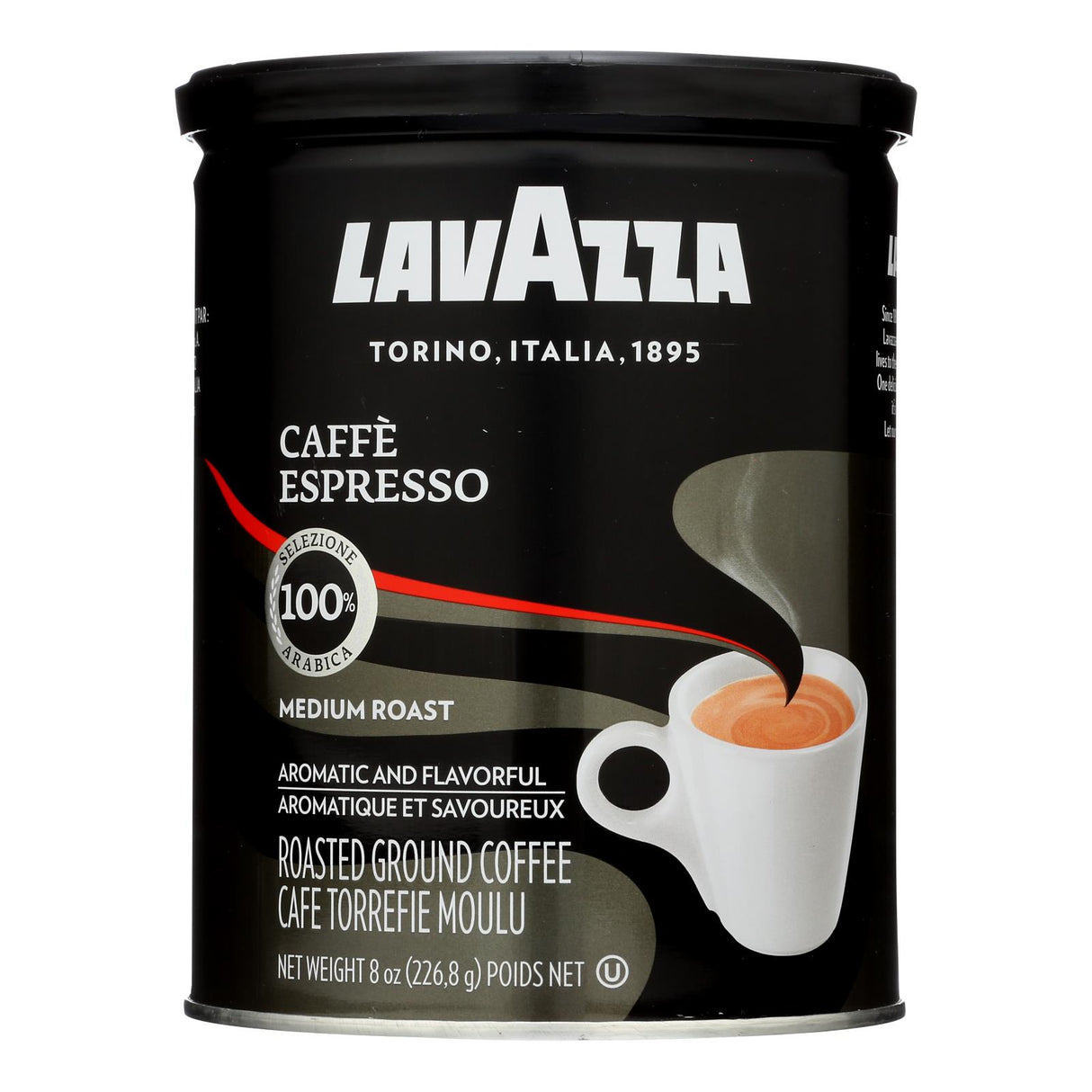 Lavazza Ground Coffee Espresso ( 8 Oz., Pack of 12) - Cozy Farm