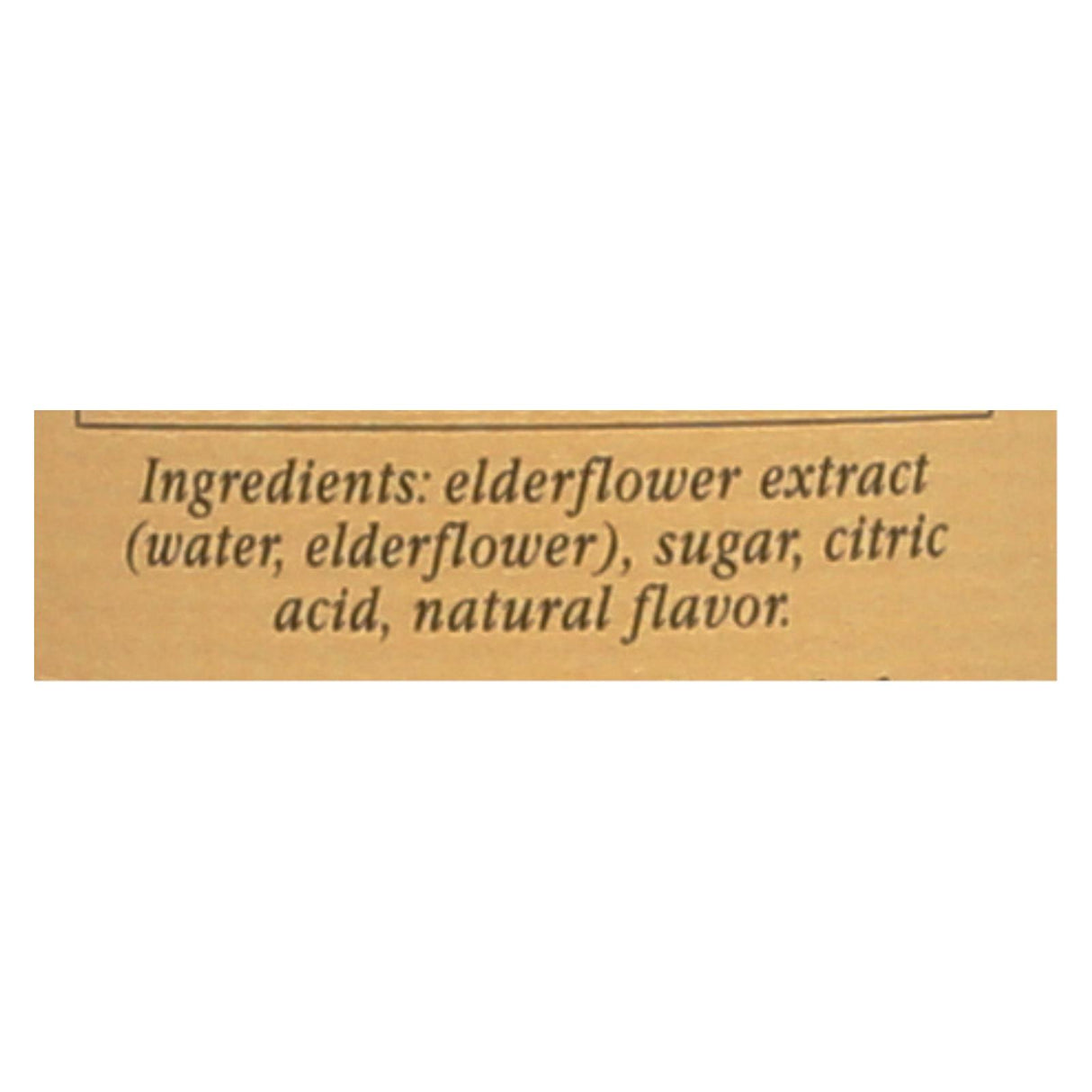 D'arbo Elderflower Syrup (Pack of 6 - 16.9 Fl Oz.) - Cozy Farm