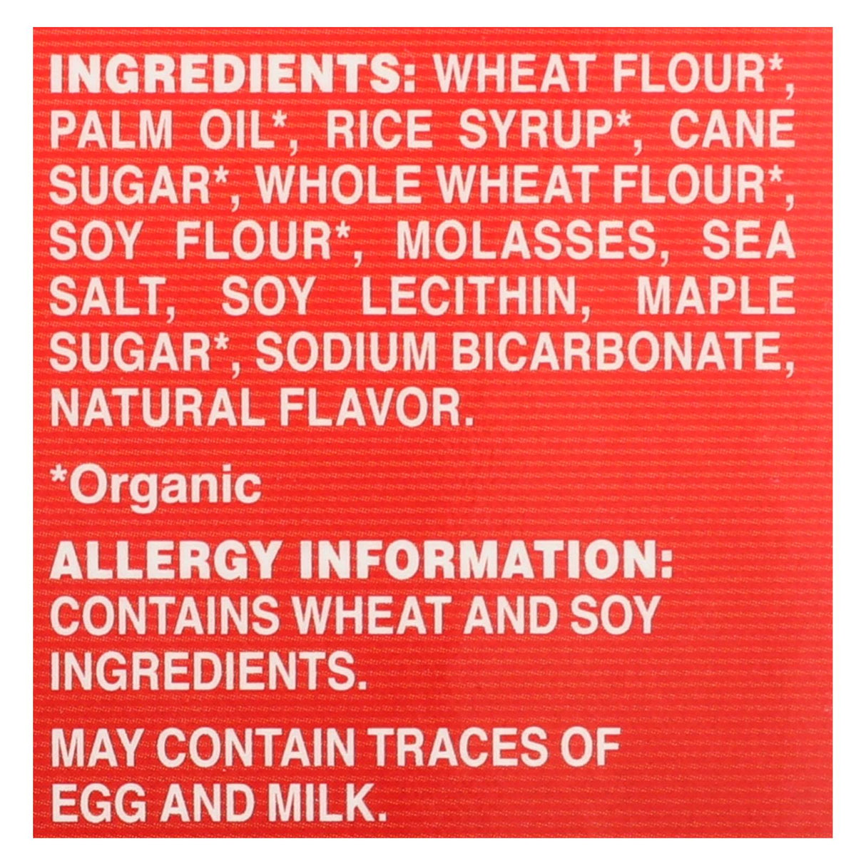 Shady Maple Farms Organic Maple Waffle Cookie (Pack of 8 - 8.5 Oz.) - Cozy Farm