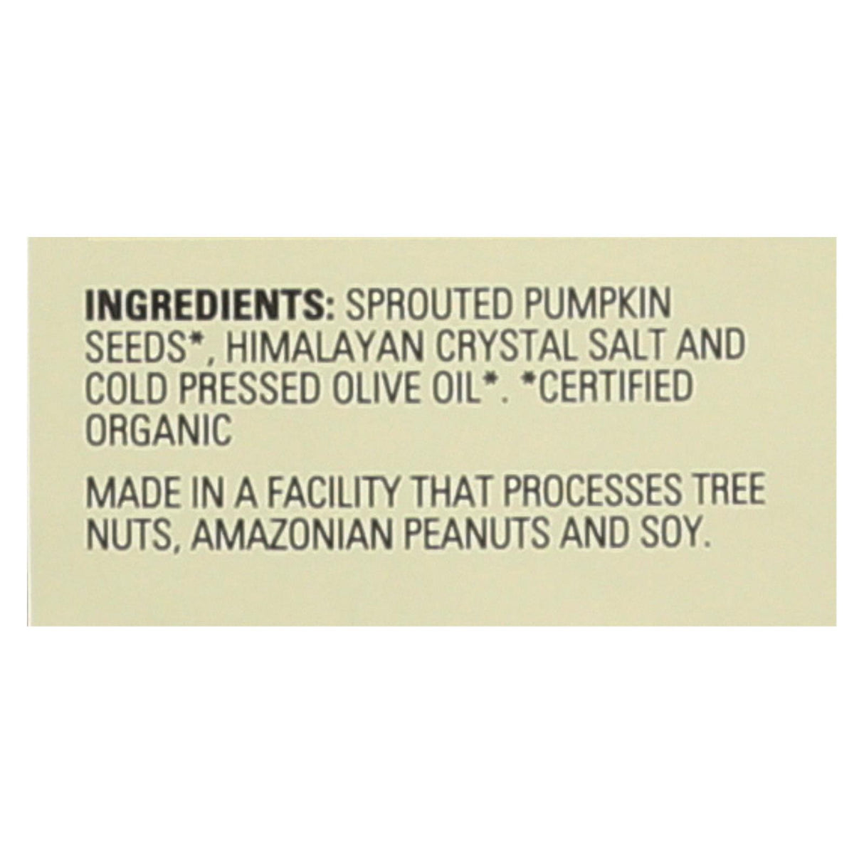 Organic Sprouted Pumpkin & Sunflower Seed Duo (Pack of 6 - 8 Oz.) by Living Intentions - Cozy Farm