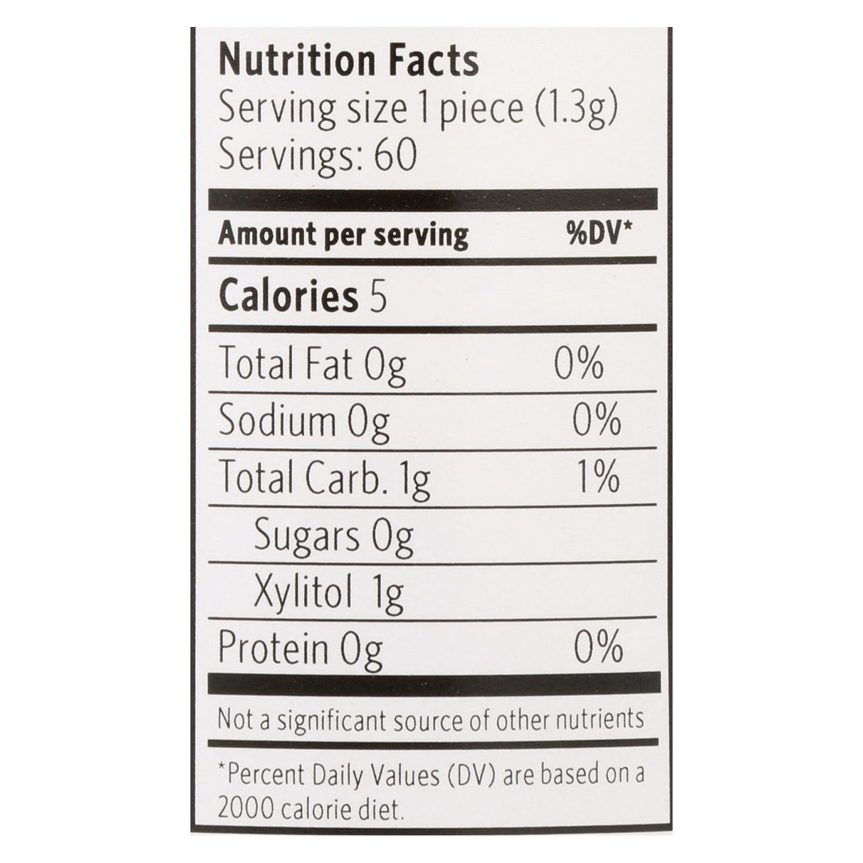 Xylichew Sugar-Free Spearmint Chewing Gum (240 Pieces, Pack of 4) - Cozy Farm