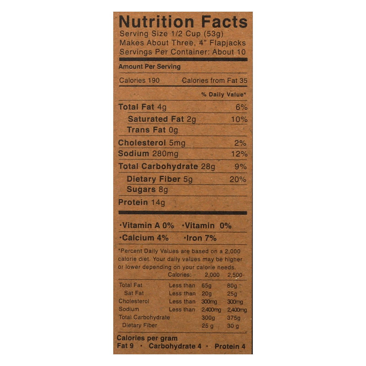 Kodiak Cakes Dark Chocolate Protein Flapjack and Waffle Mix (Pack of 6 - 18 Oz.) - Cozy Farm