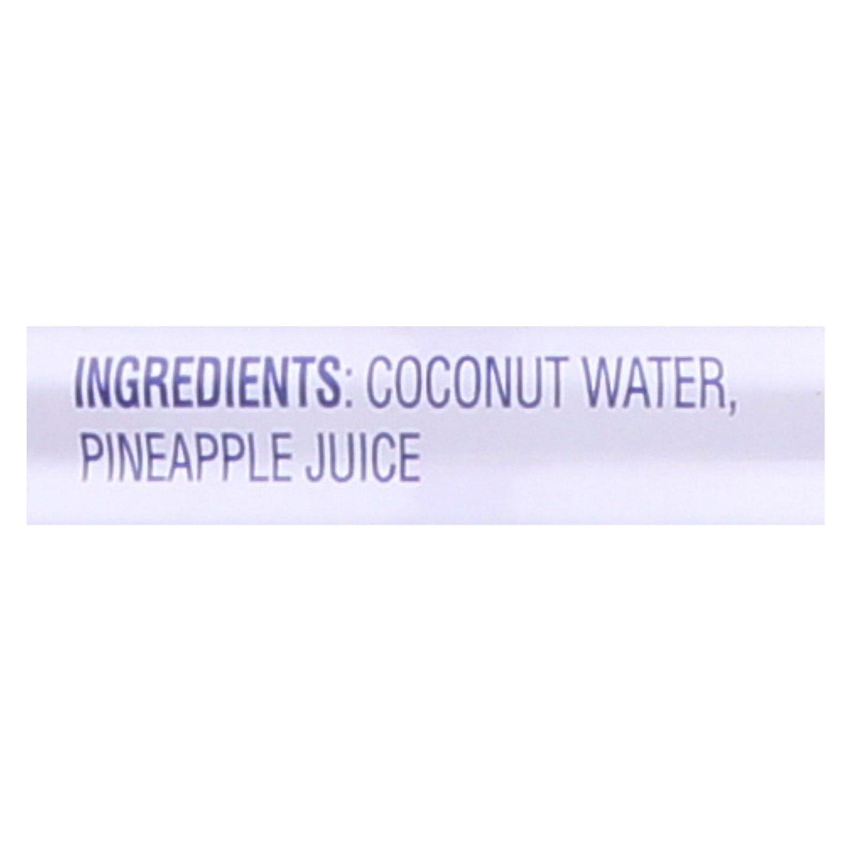 C2o Pineapple Coconut Water with Pulp (12 - 17.5 Fl Oz) - Cozy Farm