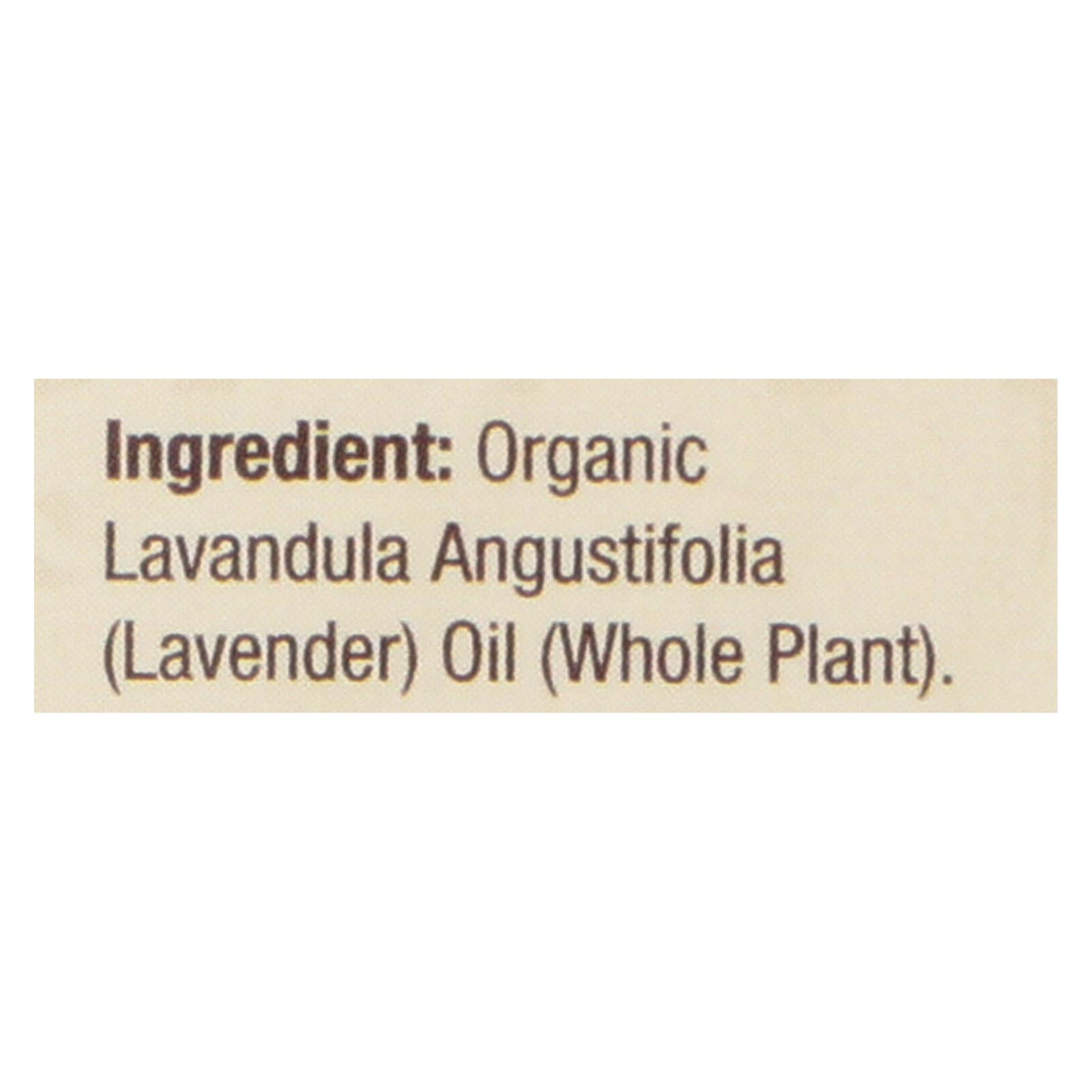 Nature's Answer Organic Lavender Essential Oil, 0.5 Oz. Bottle - Cozy Farm
