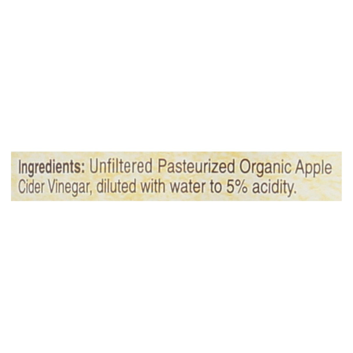 North Coast Organic Unfiltered Apple Cider Vinegar (32 Fl. Oz., Pack of 6) - Cozy Farm