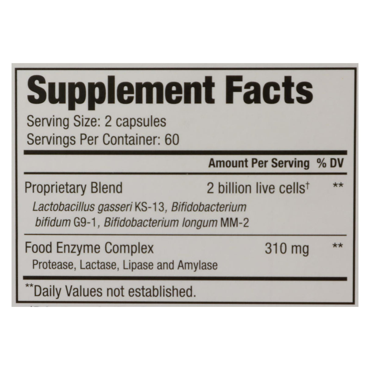 Kyolic Kyo-dophilus Probiotics Plus Enzymes - Enhanced Digestive Support with 60 Billion CFUs and Enzymes - 120 Capsules - Cozy Farm