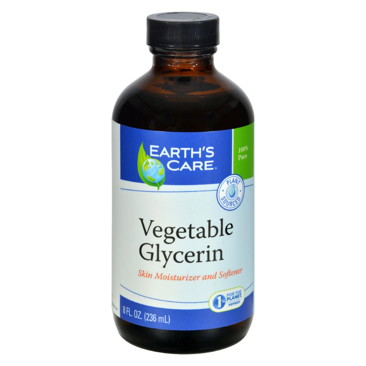 Earth's Care Pure Vegan Glycerin 8 Fl Oz - Cozy Farm