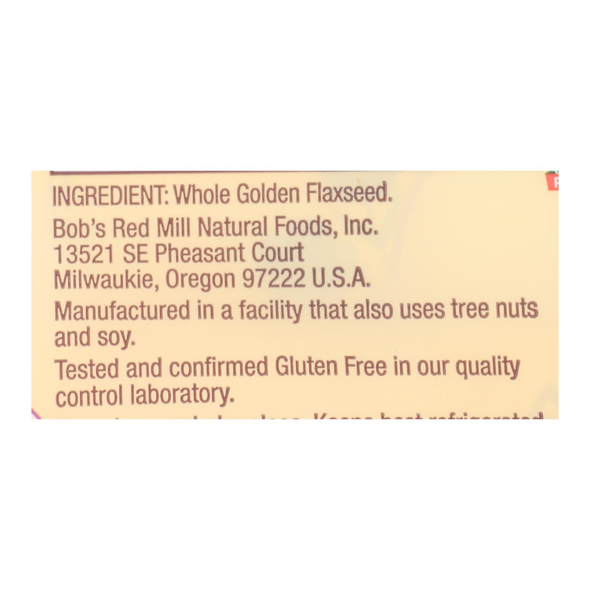 Bob's Red Mill Gluten-Free Golden Flaxseeds (Pack of 4, 13 oz. each) - Cozy Farm