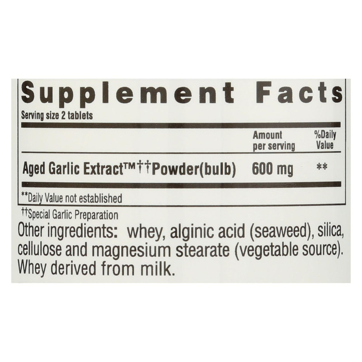 Kyolic Aged Garlic Extract Hi-Po Cardiovascular Original, 100/200 Tablets - Cozy Farm