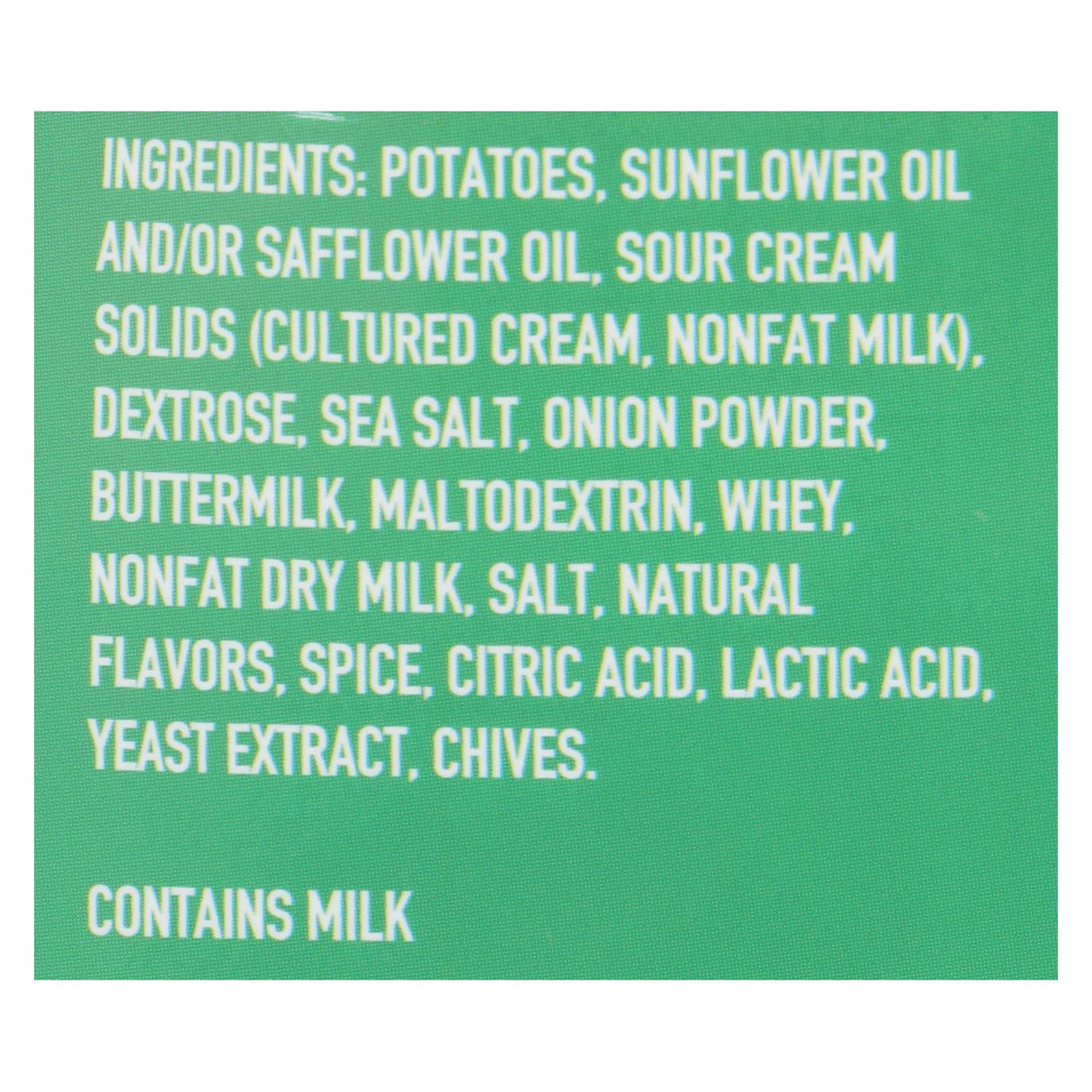 Boulder Canyon Kettle Cooked Canyon Cut Potato Chips - Sour Cream & Onion (Pack of 12 - 6.5 Oz.) - Cozy Farm