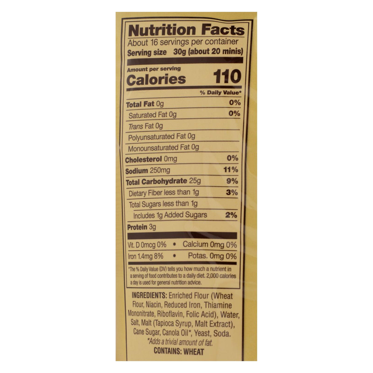 Snyder's Pretzels Bite Size Honey Mustard & Onion (Pack of 6) - 17 Oz. - Cozy Farm