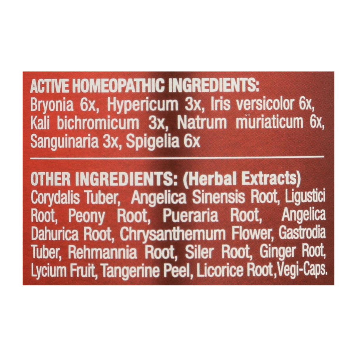 Clear Products Clear Migraine Relief - 60 Capsules - Cozy Farm