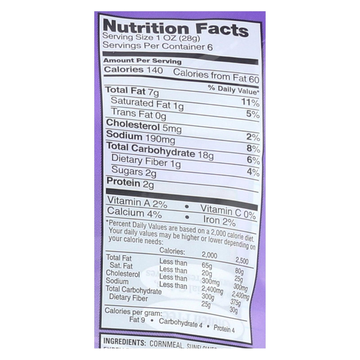 Smart Puffs Real Cheddar Baked Cheese Puffs 6/1 Oz. Snack Pack - Cozy Farm