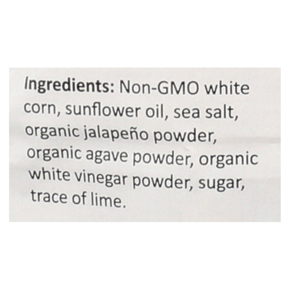 Mi Nina's Jalapeño Agave White Corn Tortilla Chips (Pack of 9 - 12 Oz.) - Cozy Farm