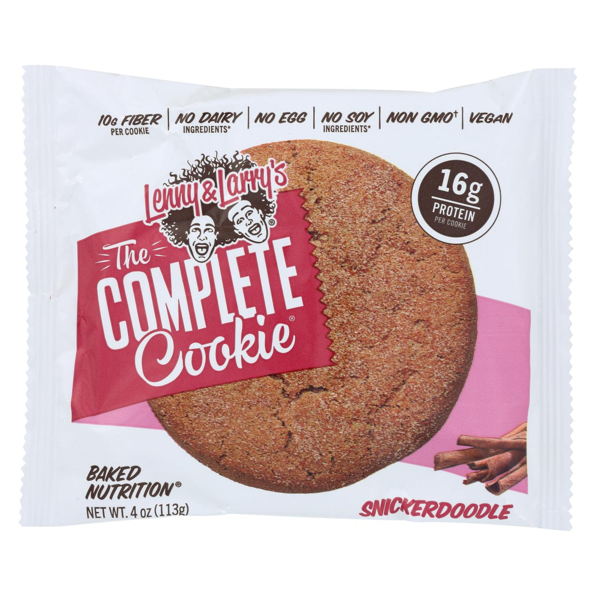 Lenny & Larry's Snickerdoodle Cookie - Cinnamon Indulgence (Pack of 12, 4 Oz.) - Cozy Farm