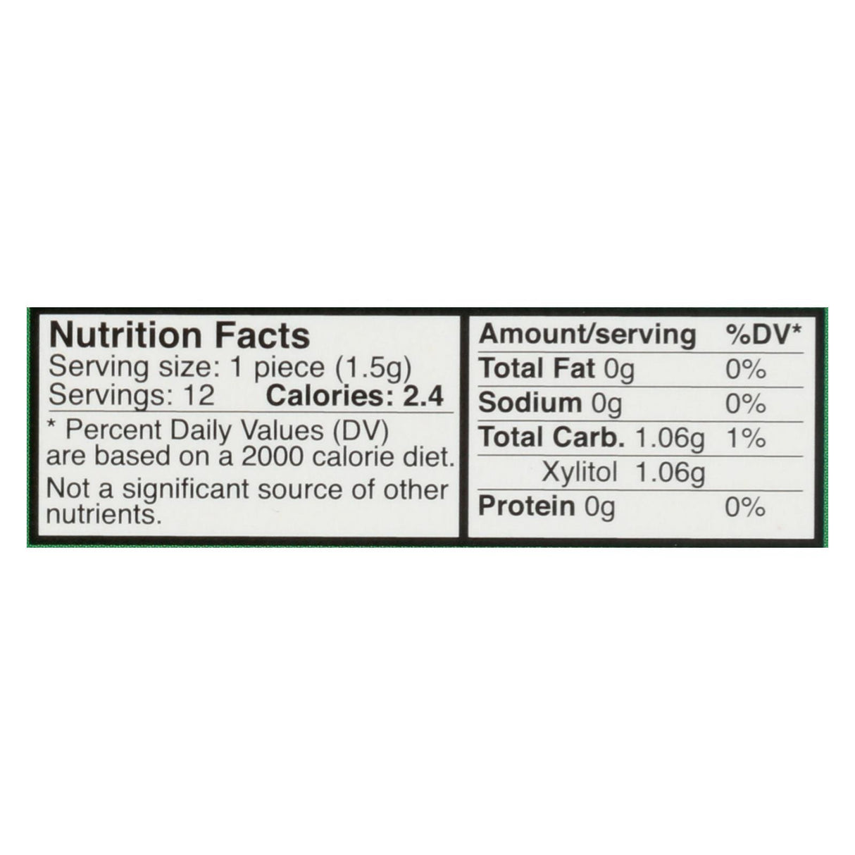 Epic Dental Xylitol Gum Spearmint, Sugar-Free, 12-Pack - Cozy Farm