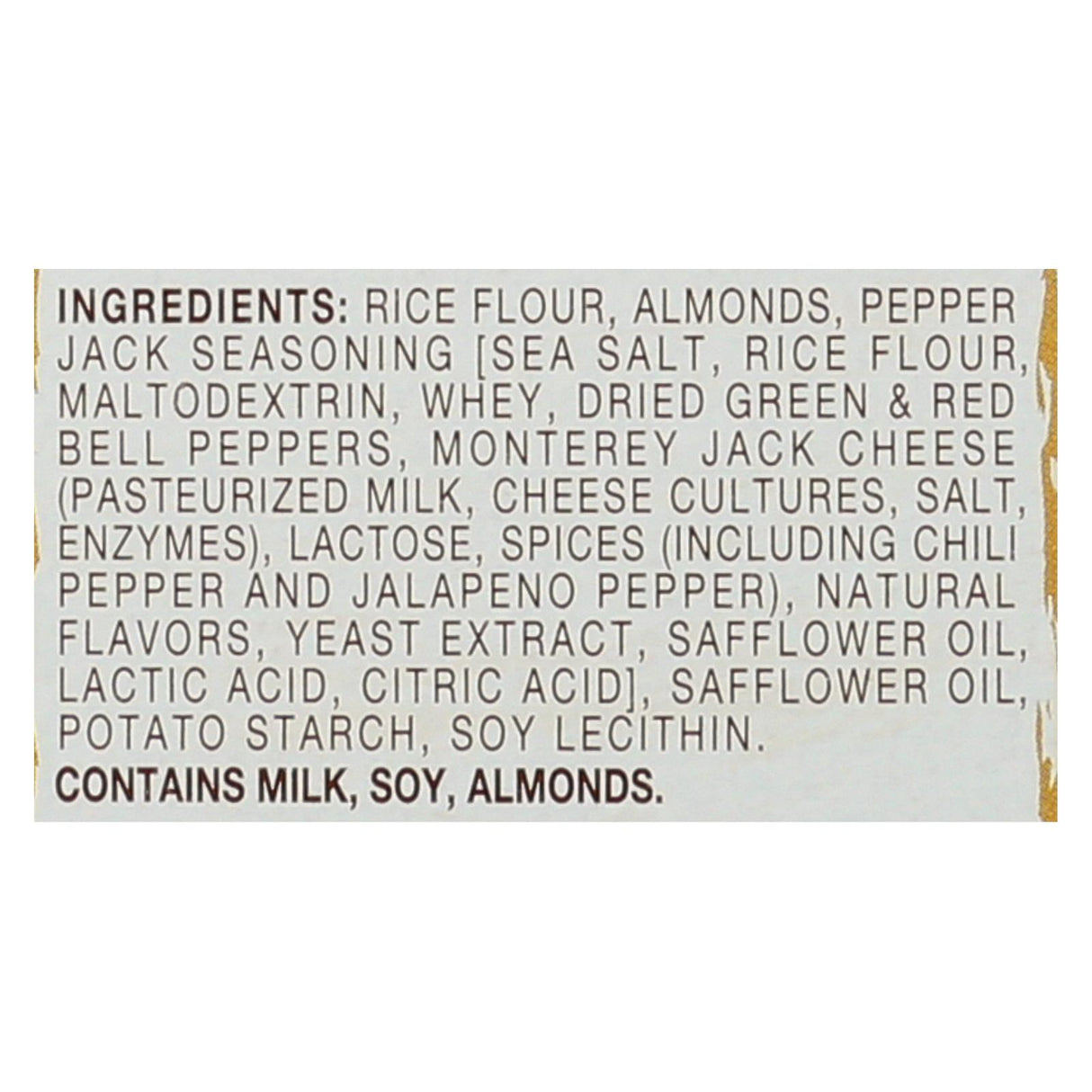 Blue Diamond Nut Thins Crackers Pepper Jack, 4.25 Oz, Pack of 12 - Cozy Farm