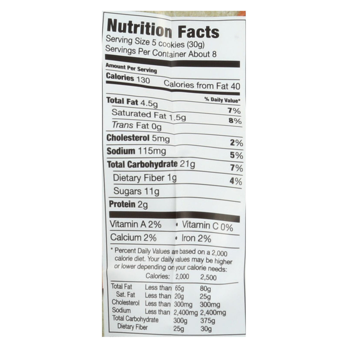 Gluten-Free Chocolate Chip Cookies by Mi-Del (Pack of 8) - Cozy Farm