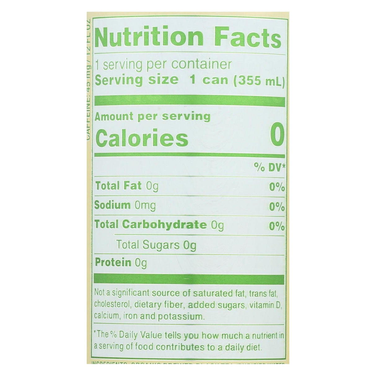 Zevia Black Tea, Crisp and Refreshing (Pack of 12 - 12 Fl Oz) - Cozy Farm