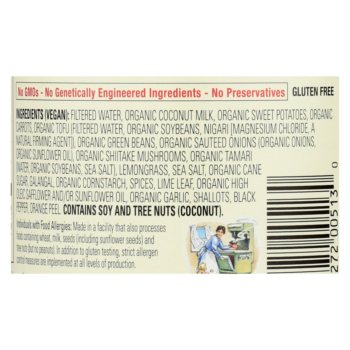 Amy's Organic Tom Kha Phak Thai Coconut Soup (Pack of 12) - 14.1 Oz. - Cozy Farm