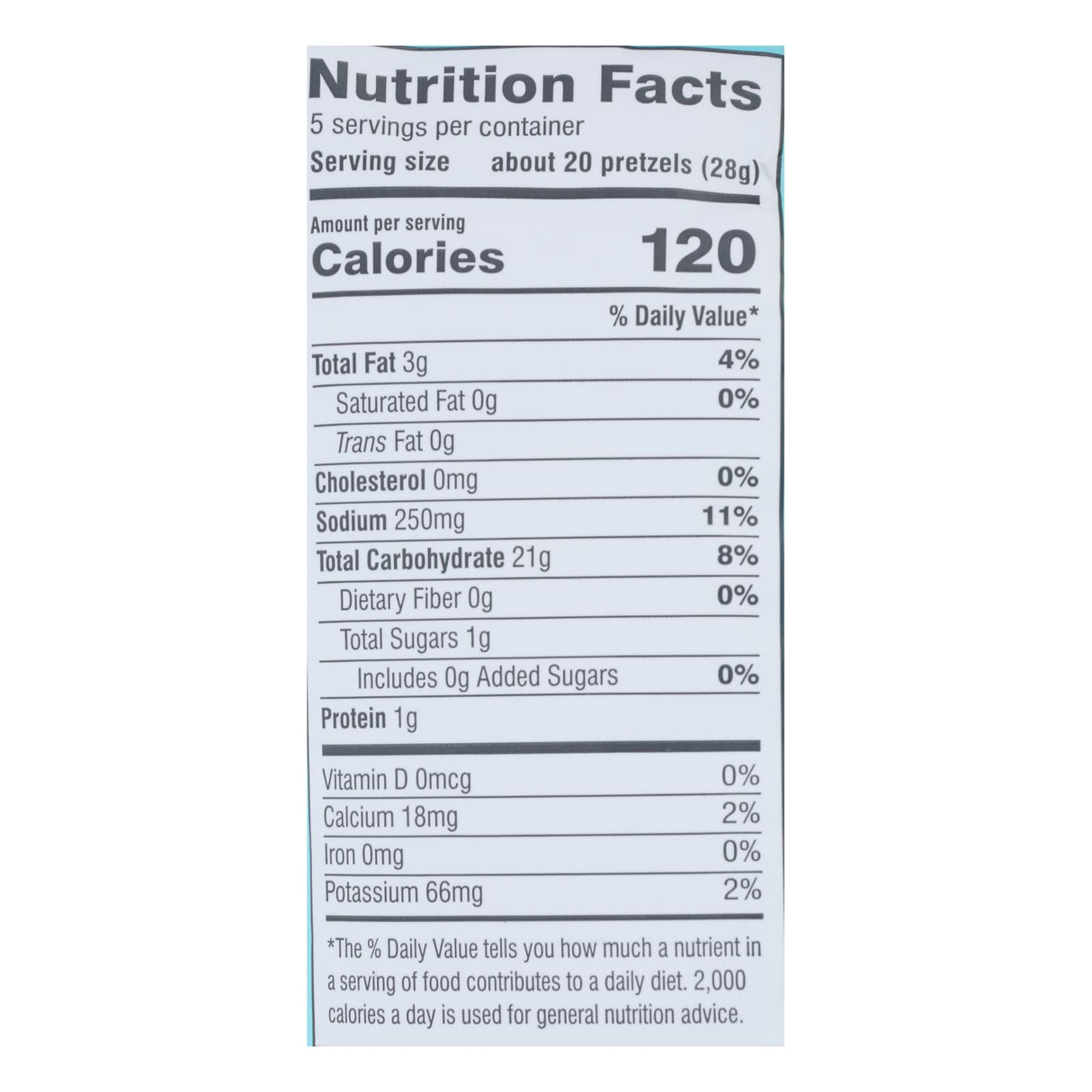 Fitjoy Green Sea Salt Pretzels (Pack of 12 - 5 Oz.) - Cozy Farm