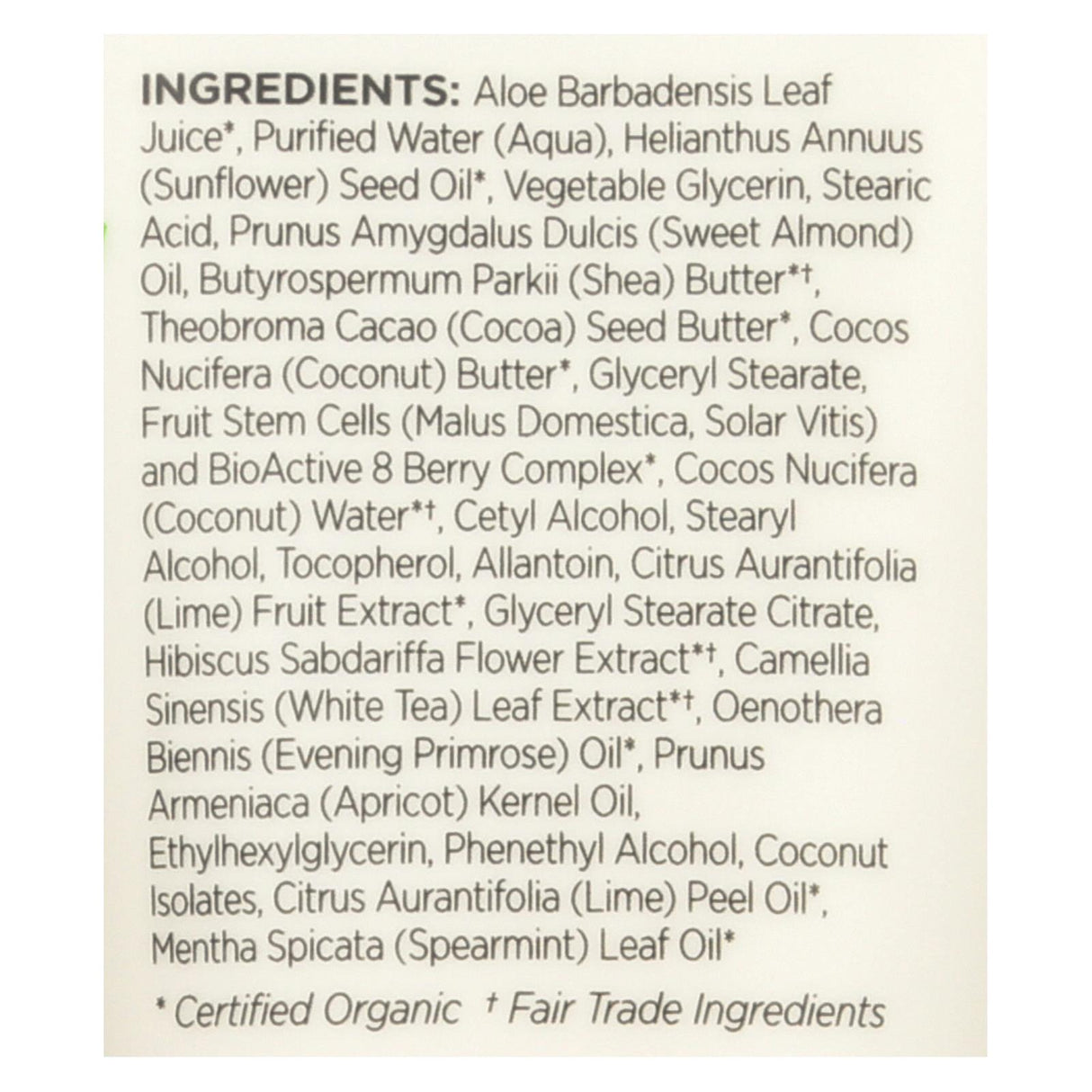 Andalou Naturals Shea Butter + Coconut Water & Lime Blossom Hand Cream - 3.4 Oz. - Cozy Farm