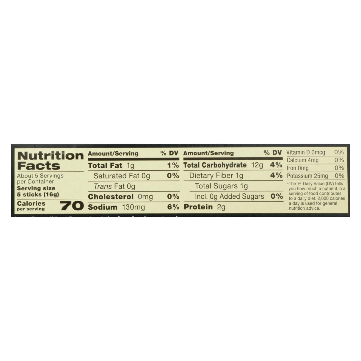 Alessi Ultra-Thin Crispy Breadsticks (12 Pack - 3 Oz. Each) - Cozy Farm