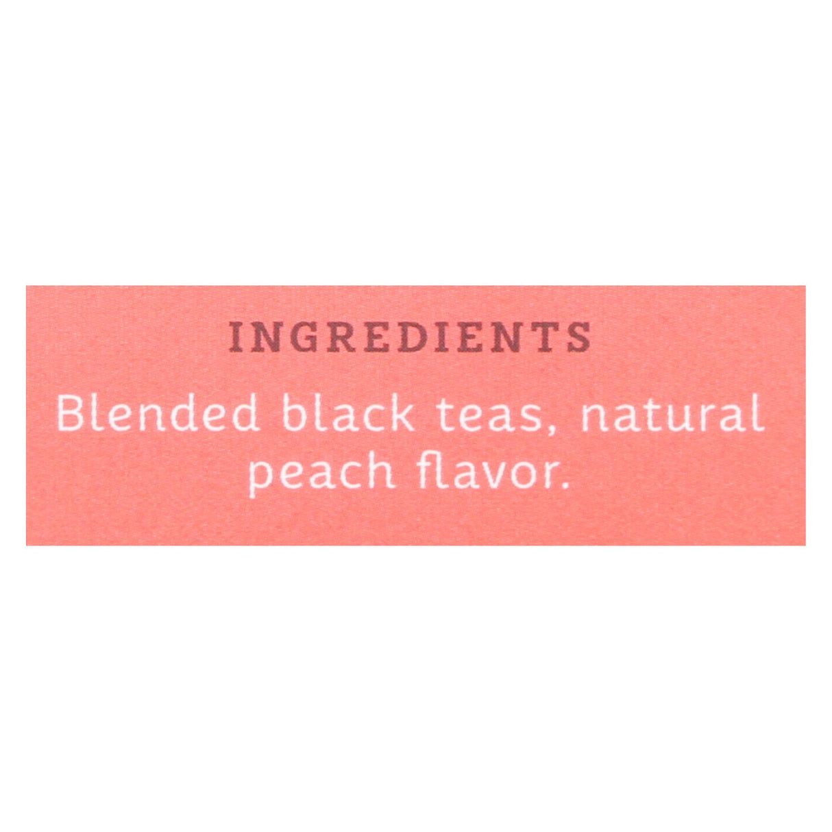 Stash Tea Black Peach 120 Count - Cozy Farm