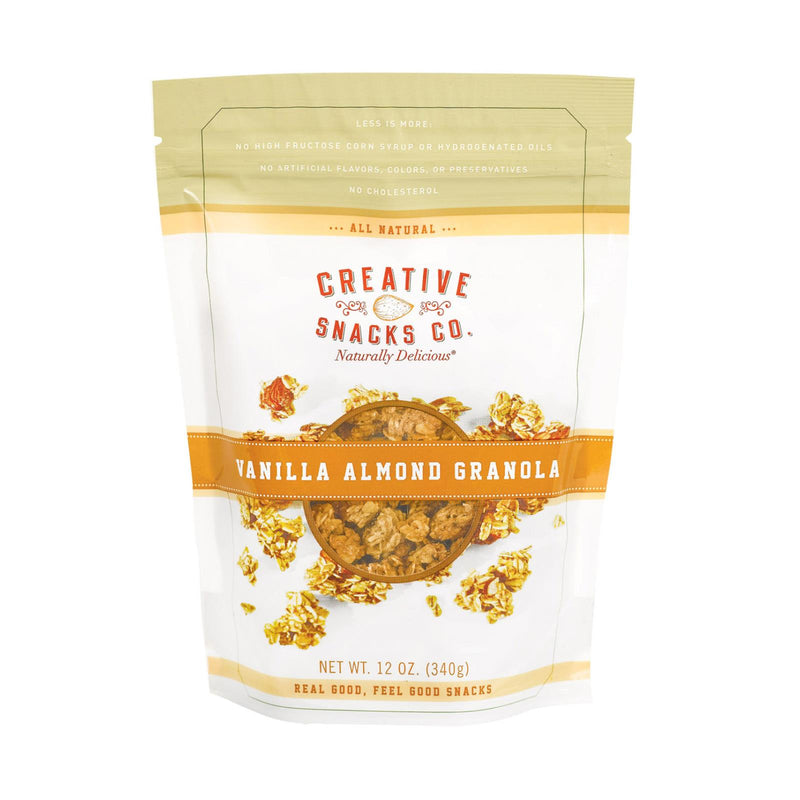 Creative Snacks Granola Vanilla Almond (Pack of 6 - 12 Oz.) - Cozy Farm 