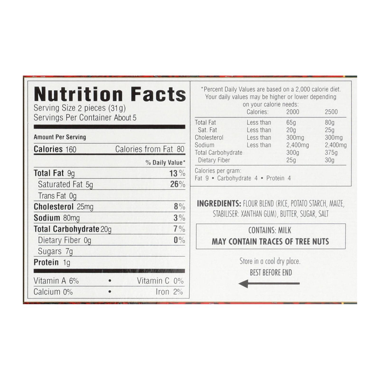 Walkers Shortbread Round Shortbread Cookies (6 Pack - 4.9 Oz.) - Cozy Farm