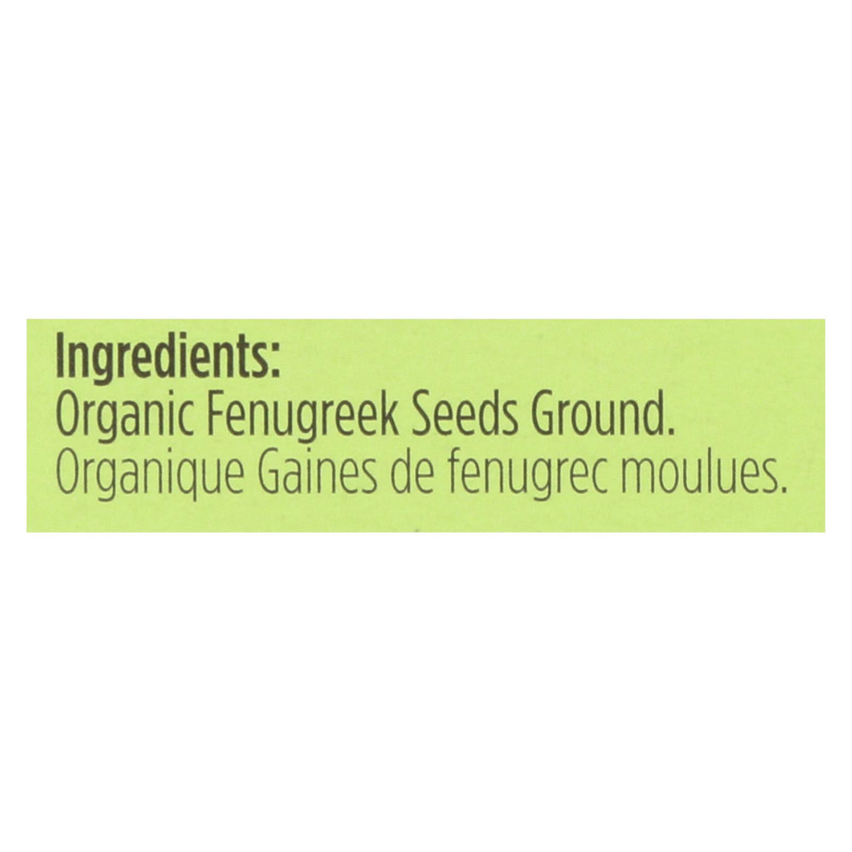 Spicely Organics Organic Ground Fenugreek - Cozy Farm