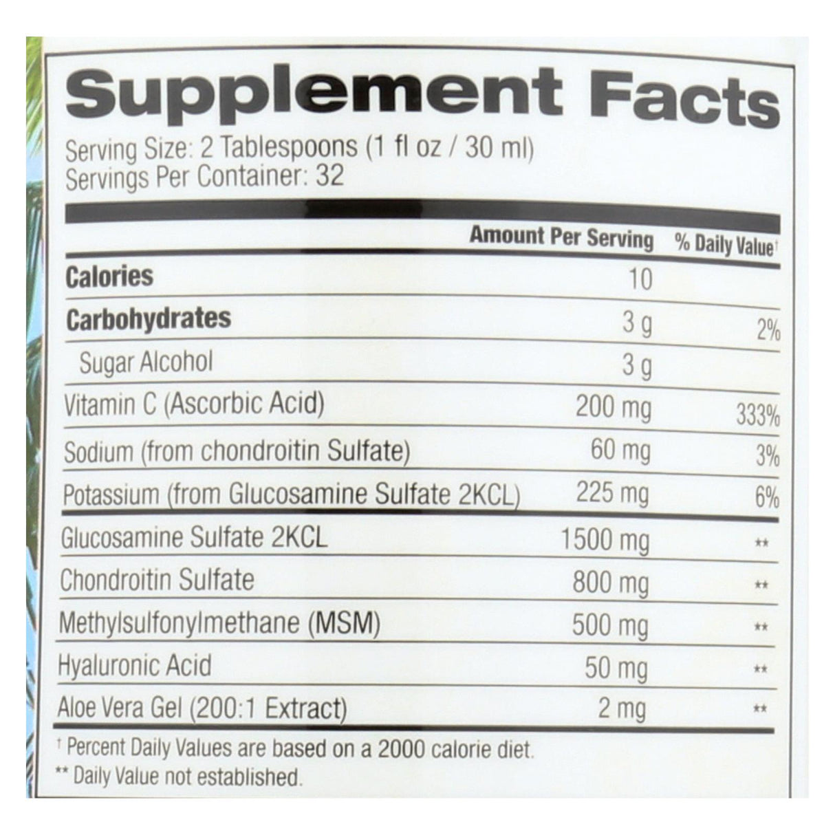 Tropical Oasis Joint Complete - 32 Oz. - Cozy Farm