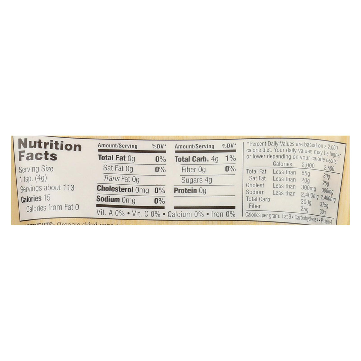 Woodstock Organic Turbinado Raw Sugar (16 Oz, Pack of 12) - Cozy Farm