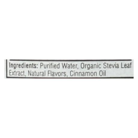 Sweet Leaf Liquid Stevia Cinnamon - 2 Fl Oz. - Cozy Farm 