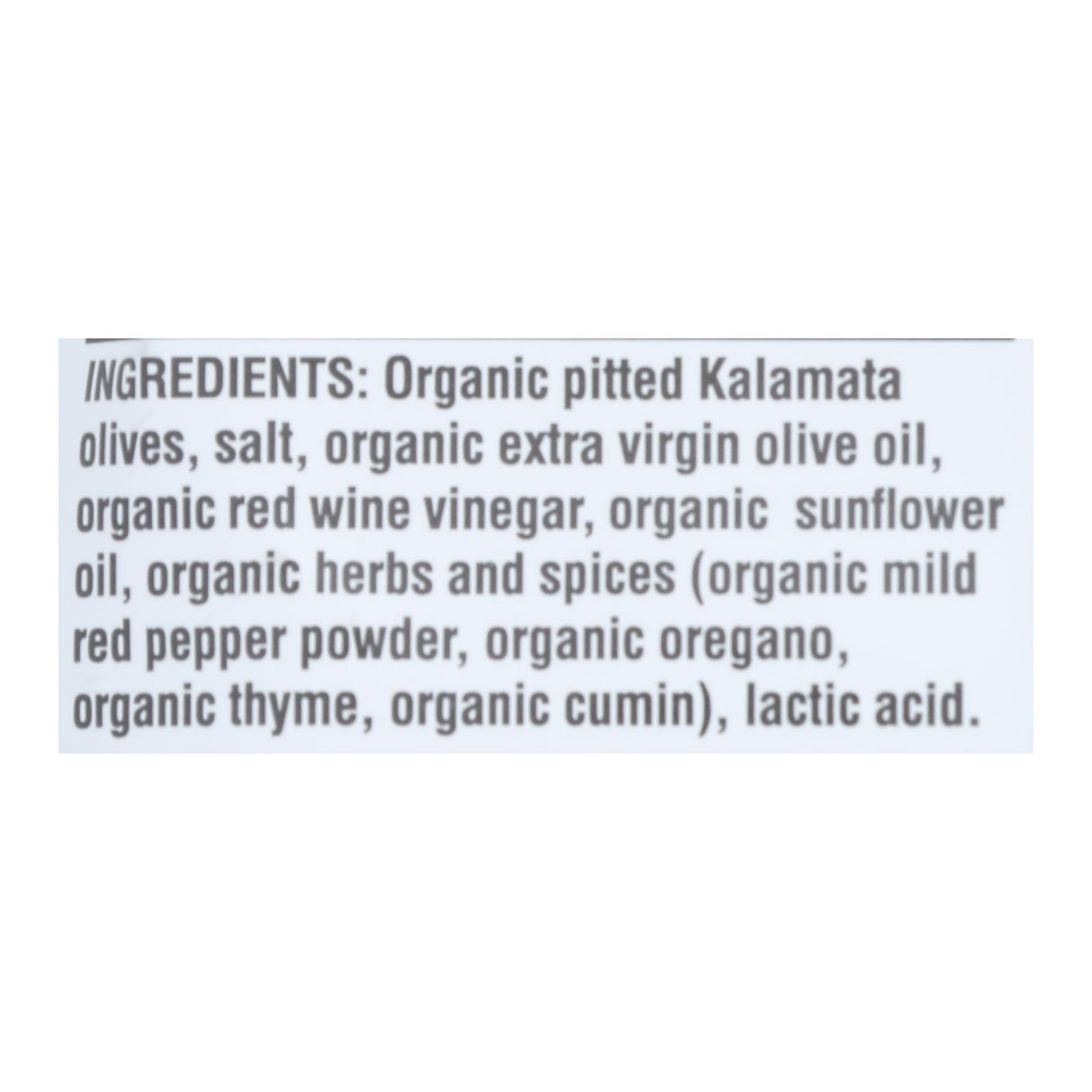 Mediterranean Organic Kalamata Pitted Olives with Herbs & Spices 12-Pack 2.5 Oz - Cozy Farm