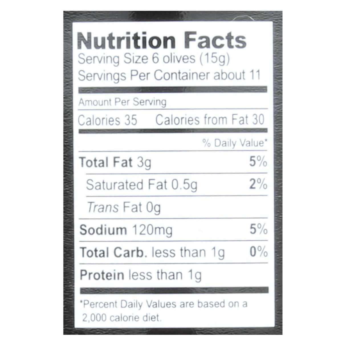 Gaea Kalamata Pitted Olives (Pack of 8) - 5.6 oz - Cozy Farm