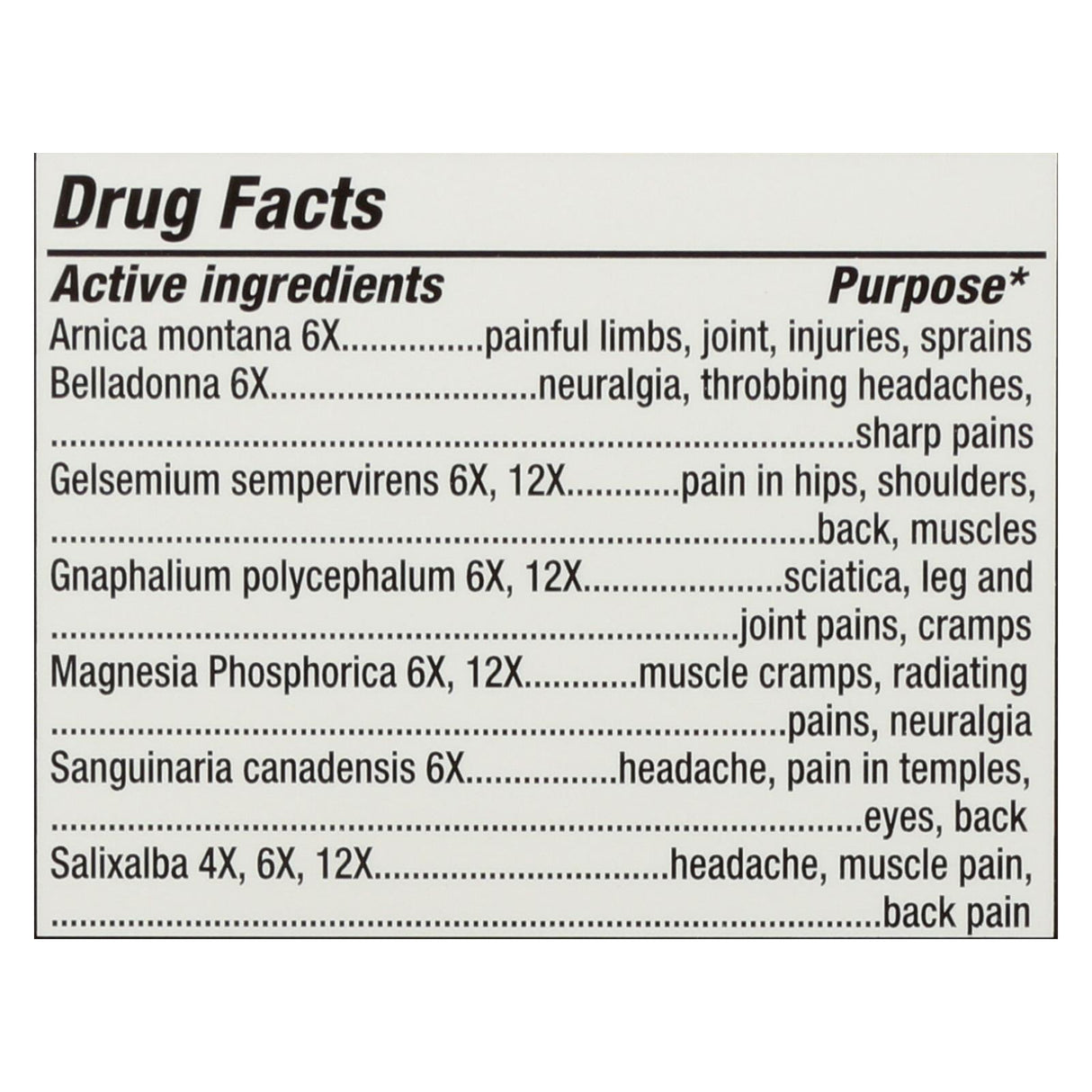 Natrabio Pain Relief: Fast-Acting Relief in 60 Tablets - Cozy Farm