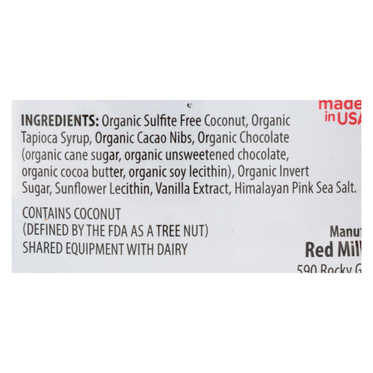 JENNIE'S Organic Cacao Chocolate Coconut Bites (Pack of 6 - 5.25 Oz.) - Cozy Farm