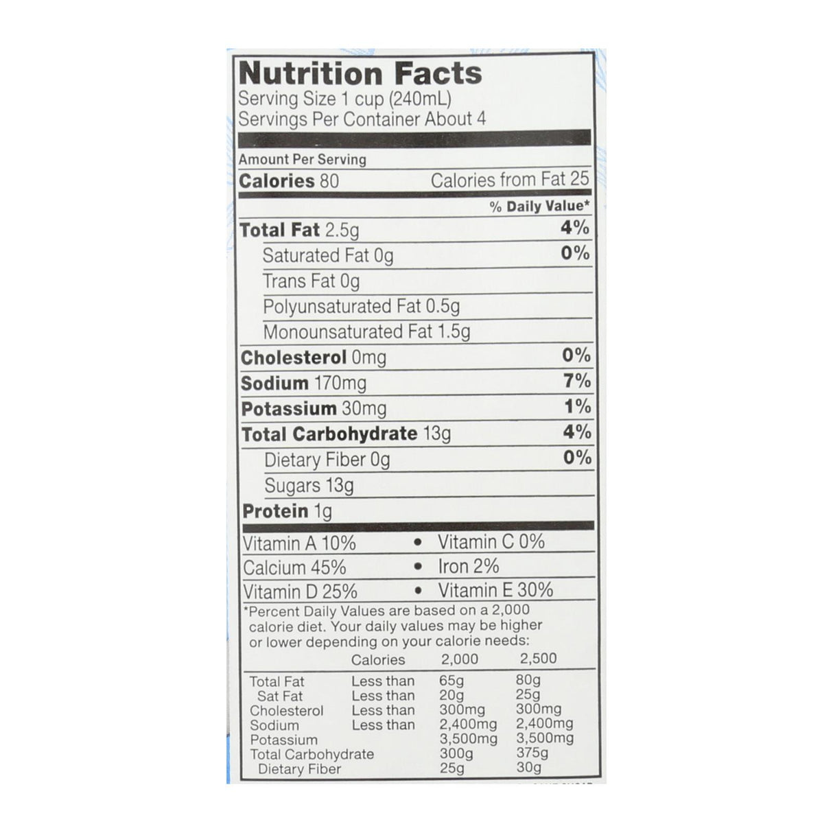 So Delicious Dairy-Free Almond Milk (Pack of 6) - Vanilla - 32 Oz. - Cozy Farm